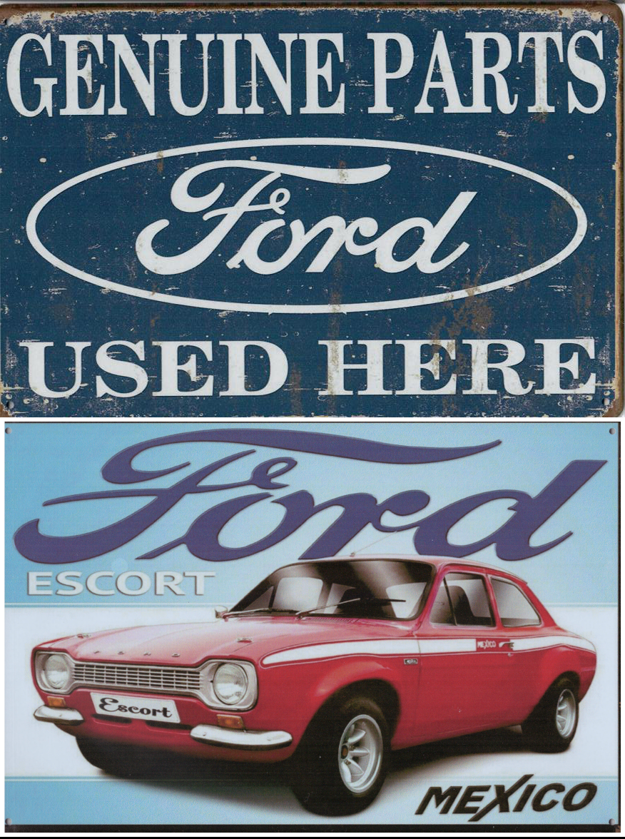 Ford Genuine Parts / Mexico - Old-Signs.co.uk
